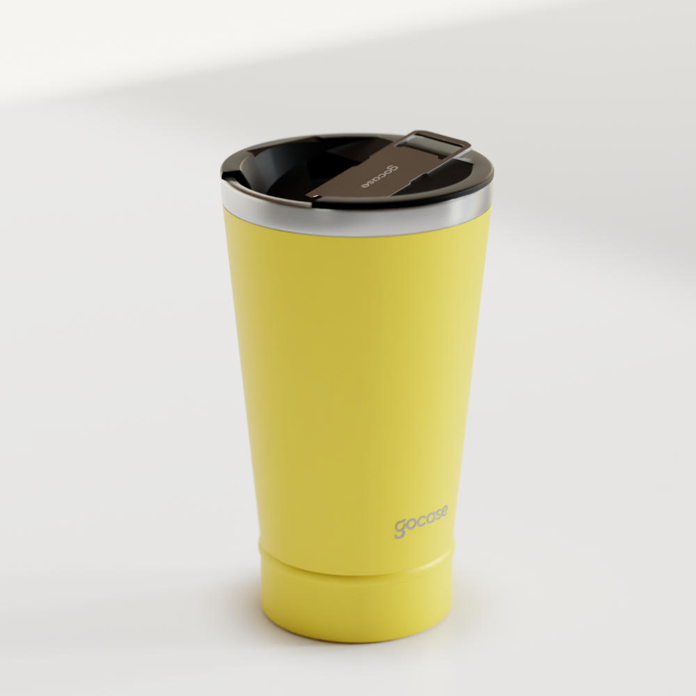 Copo Térmico Cerveja + Ebook - CBF - Uniforme 01 Personalizado - 470ml