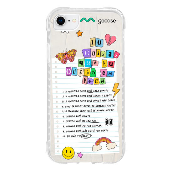 Capinha para celular  10 Coisas Que Odeio Em Você