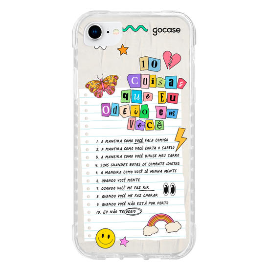 Capinha para celular  10 Coisas Que Odeio Em Você
