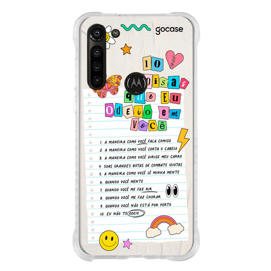 Capinha para celular  10 Coisas Que Odeio Em Você