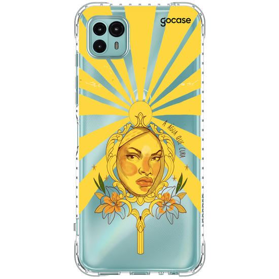 Capinha para celular Oxum - Água que Cura
