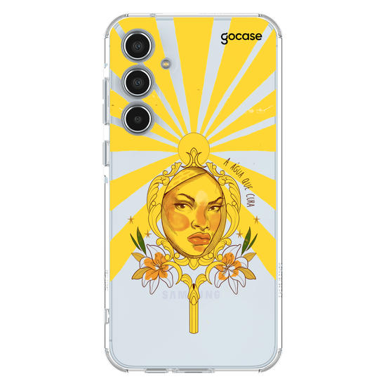 Capinha para celular Oxum - Água que Cura