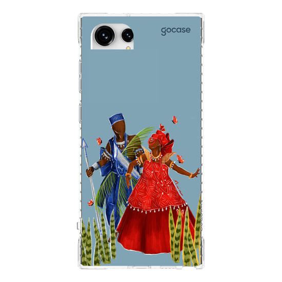 Capinha para celular Ogum e Iansã