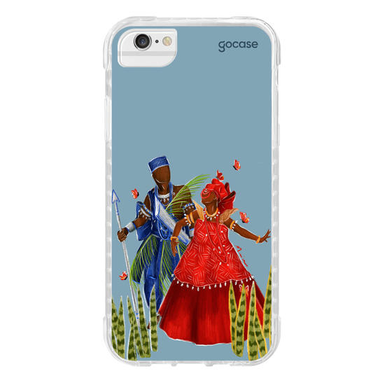 Capinha para celular Ogum e Iansã