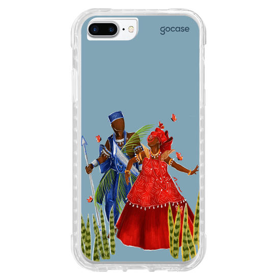 Capinha para celular Ogum e Iansã