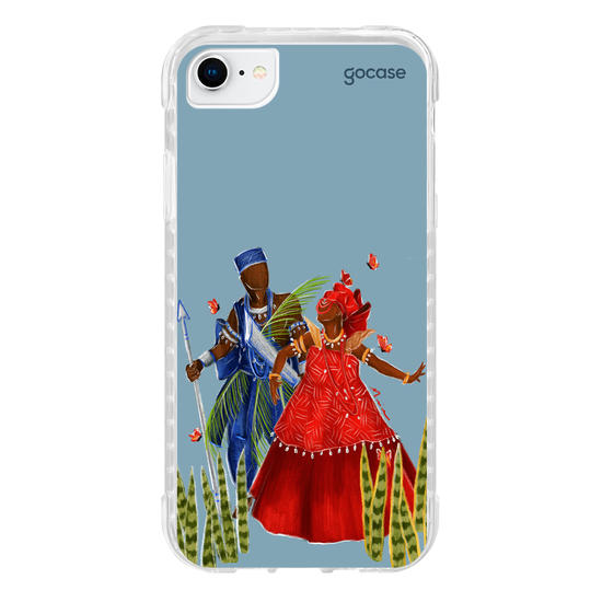 Capinha para celular Ogum e Iansã