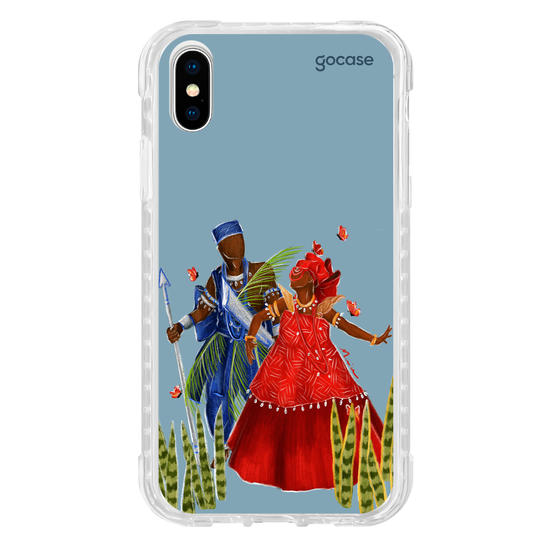 Capinha para celular Ogum e Iansã