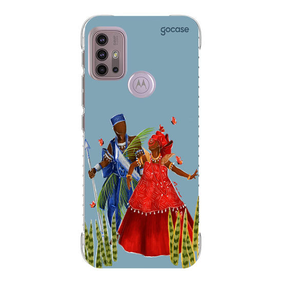 Capinha para celular Ogum e Iansã