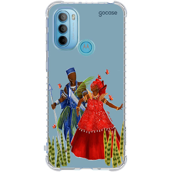 Capinha para celular Ogum e Iansã