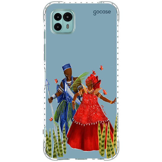 Capinha para celular Ogum e Iansã