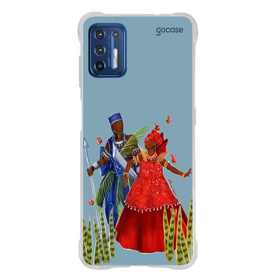 Capinha para celular Ogum e Iansã