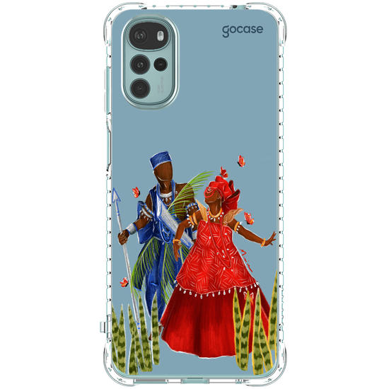 Capinha para celular Ogum e Iansã