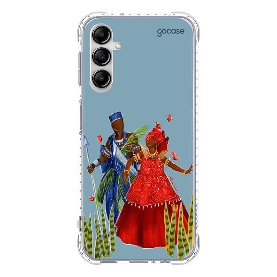 Capinha para celular Ogum e Iansã