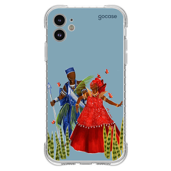 Capinha para celular Ogum e Iansã