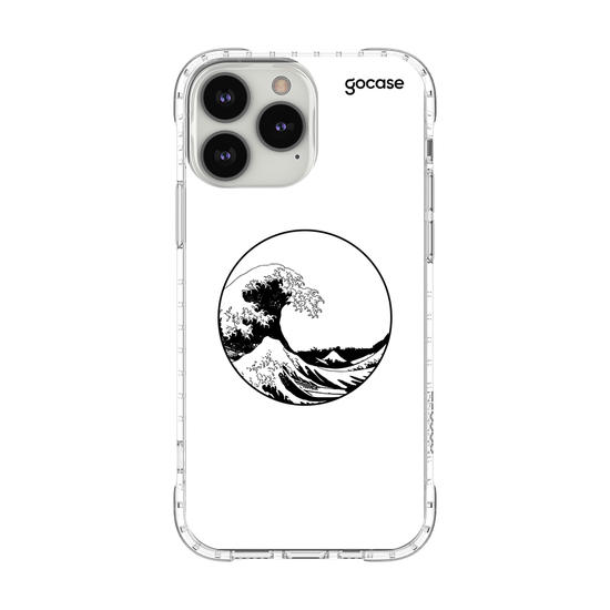 Capinha para celular  A Grande Onda de Kanagawa - Minimal