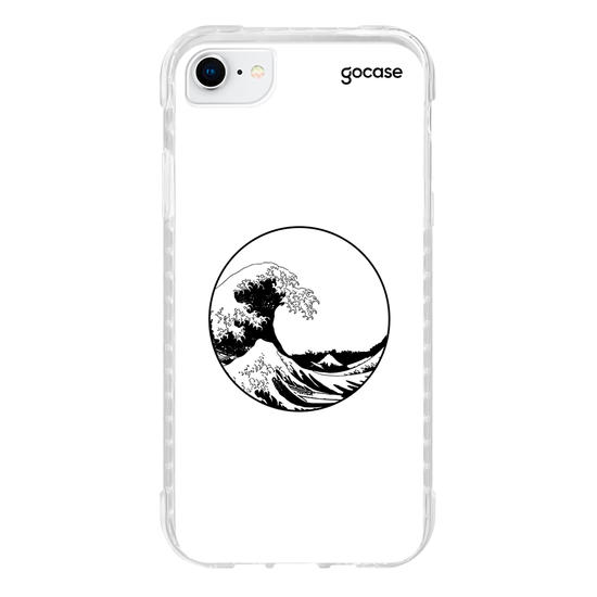 Capinha para celular  A Grande Onda de Kanagawa - Minimal
