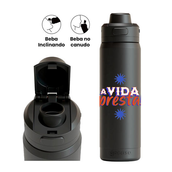 Garrafa Térmica Flip Pro - A Vida Presta!