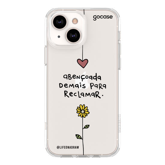 Capinha para celular Abençoa