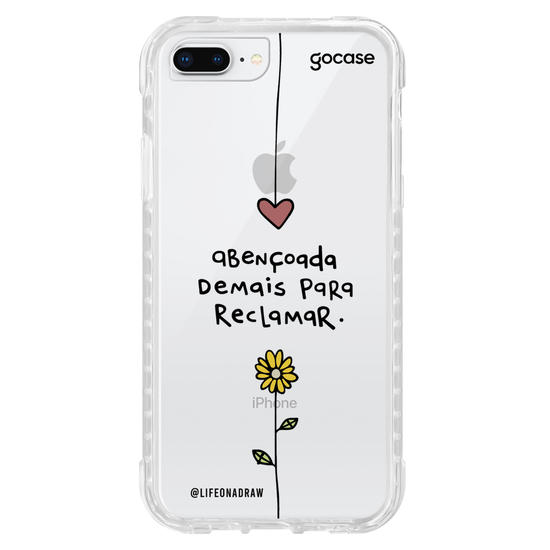 Capinha para celular Abençoa