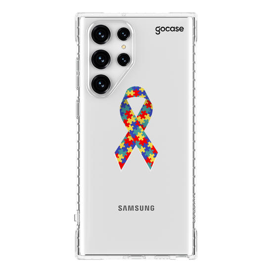 Capinha para celular Abril Azul Laço