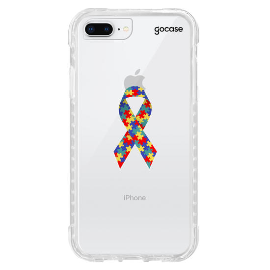 Capinha para celular Abril Azul Laço