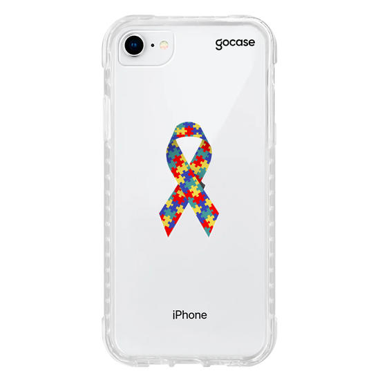 Capinha para celular Abril Azul Laço