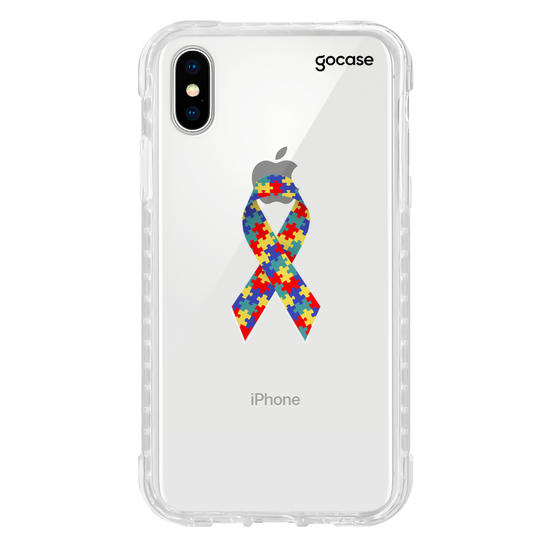 Capinha para celular Abril Azul Laço