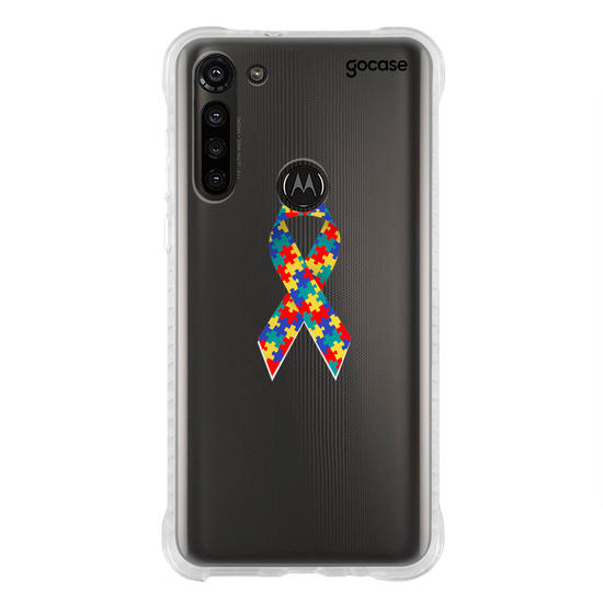 Capinha para celular Abril Azul Laço