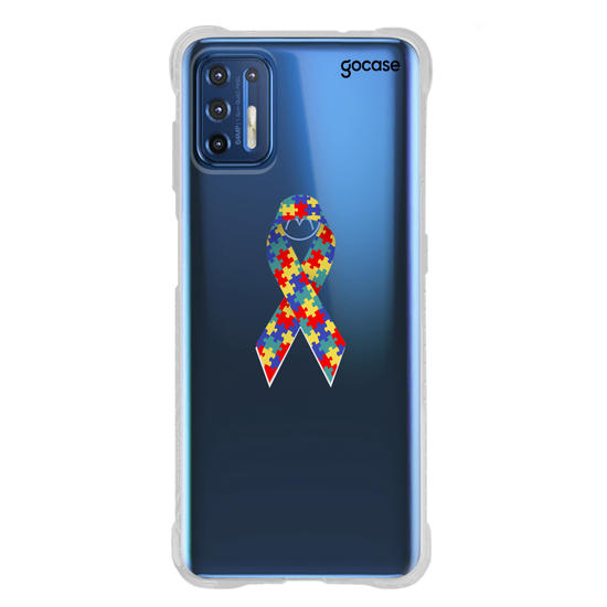 Capinha para celular Abril Azul Laço