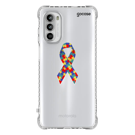 Capinha para celular Abril Azul Laço