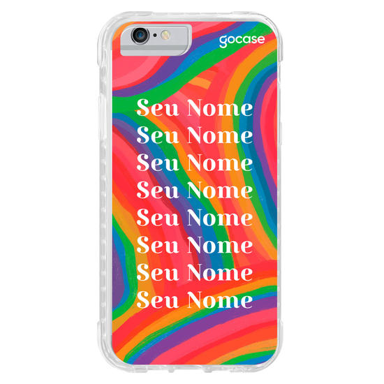 Capinha para celular Abstract Rainbow