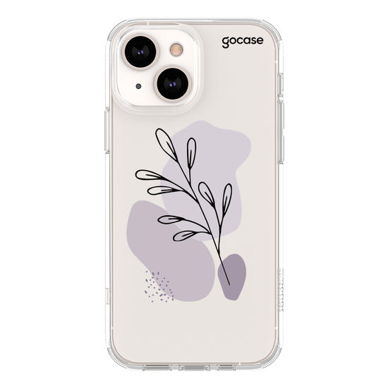 Abstract Shapes and Leafs Phone Case