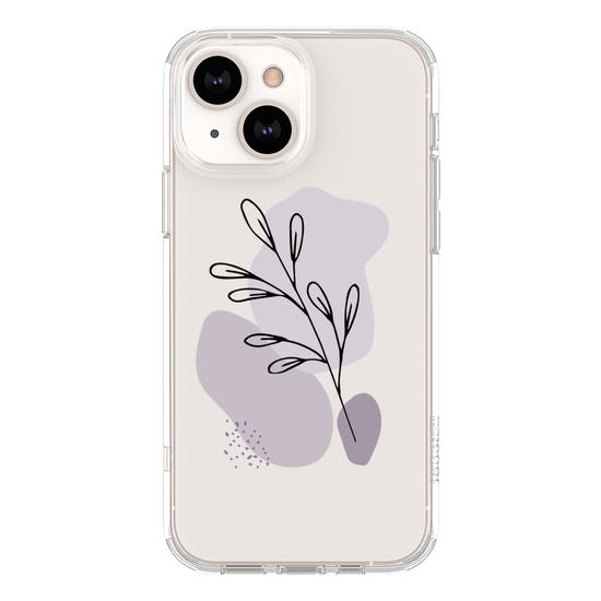 Abstract Shapes and Leafs Phone Case