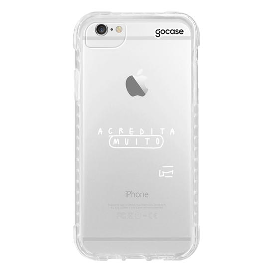 Capinha para celular  acredita muito