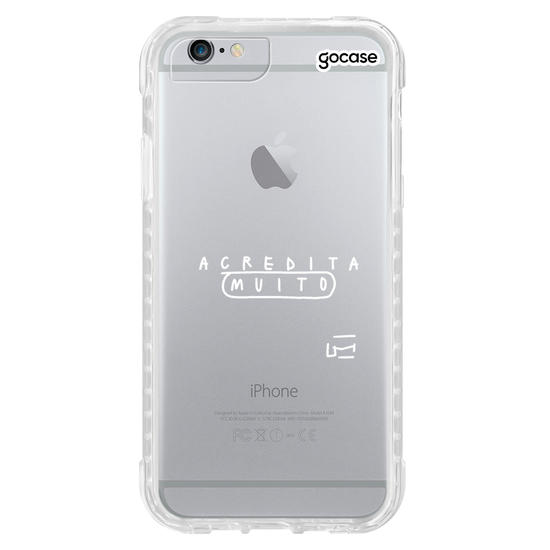 Capinha para celular  acredita muito