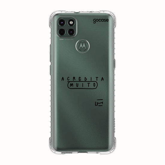 Capinha para celular  acredita muito