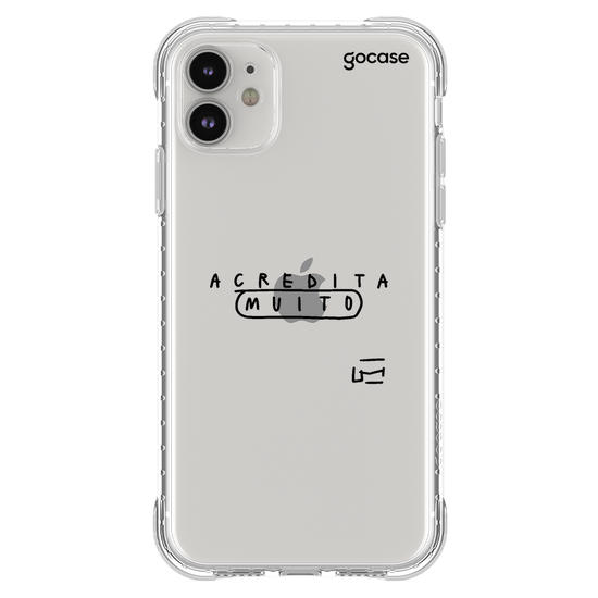 Capinha para celular  acredita muito