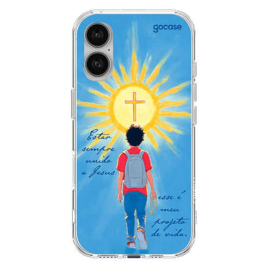 Capinha para celular  Carlo Acutis - Unido a Jesus