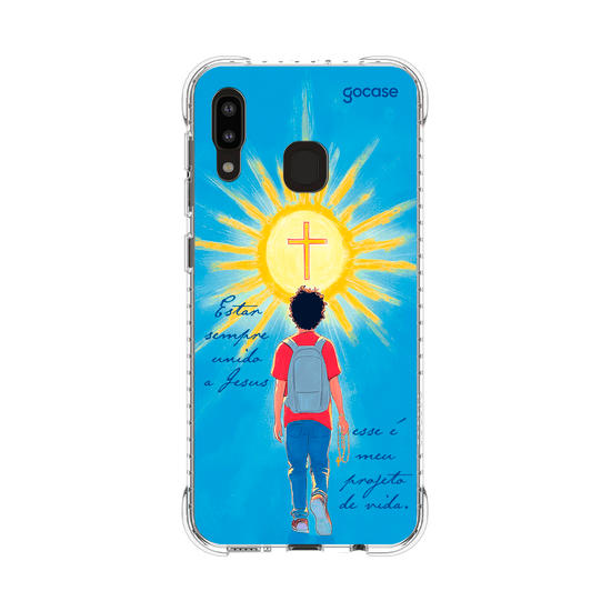 Capinha para celular  Carlo Acutis - Unido a Jesus