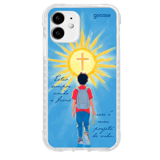 Capinha para celular  Carlo Acutis - Unido a Jesus
