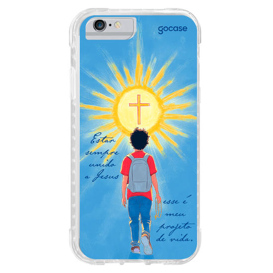 Capinha para celular  Carlo Acutis - Unido a Jesus