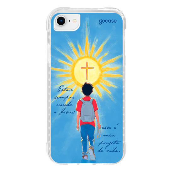 Capinha para celular  Carlo Acutis - Unido a Jesus