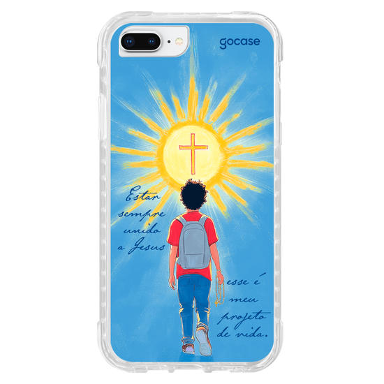 Capinha para celular  Carlo Acutis - Unido a Jesus
