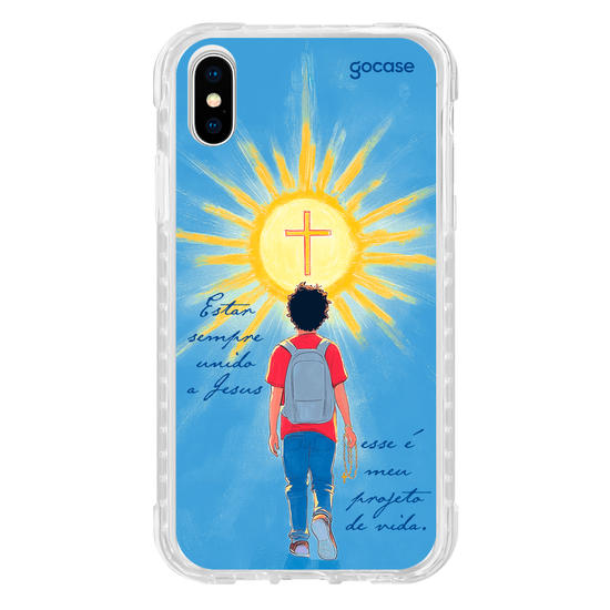 Capinha para celular  Carlo Acutis - Unido a Jesus