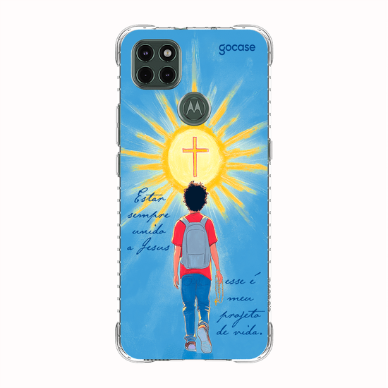 Capinha para celular  Carlo Acutis - Unido a Jesus