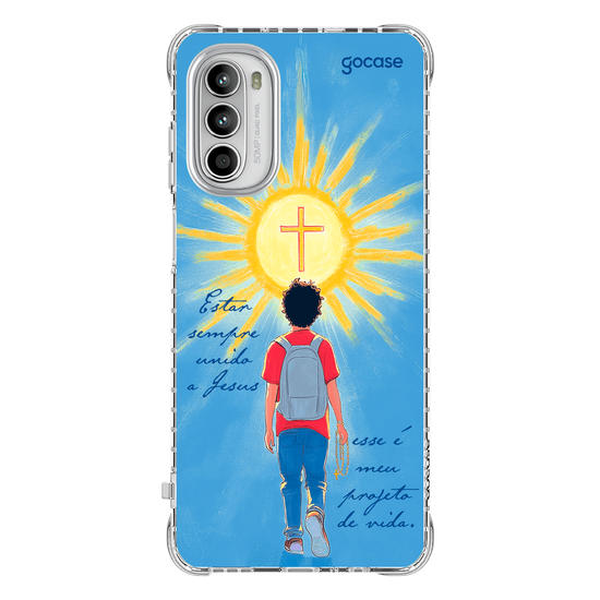 Capinha para celular  Carlo Acutis - Unido a Jesus