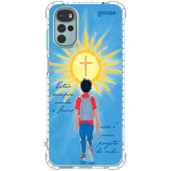 Capinha para celular  Carlo Acutis - Unido a Jesus