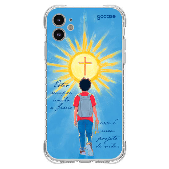Capinha para celular  Carlo Acutis - Unido a Jesus