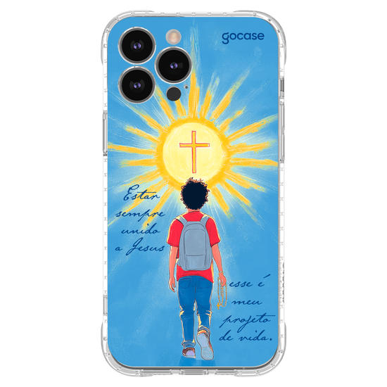 Capinha para celular  Carlo Acutis - Unido a Jesus