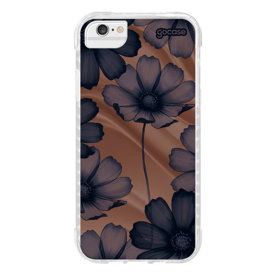 Capinha para celular  Aesthetic Dark Flowers